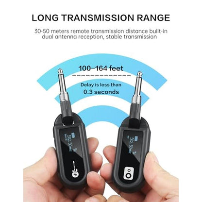 Guitar Transmitter: EBJ Wireless Guitar System UHF – Packaging