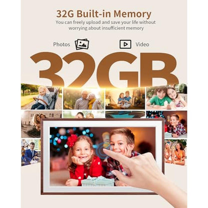 Digital Frame: FRAMEO 15.6 Inch 32GB WiFi Large Digital – Packaging