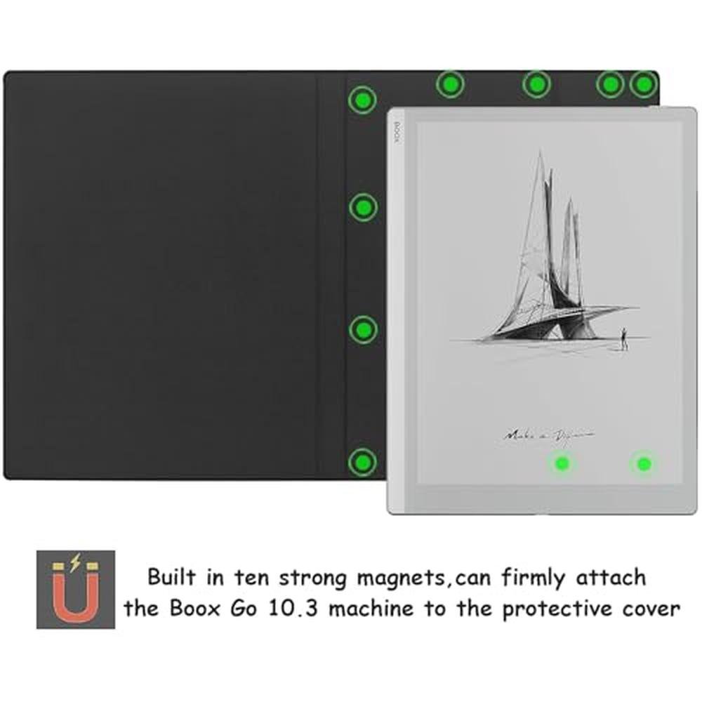 Magnetic GOVTVA: GOVTVA Magnetic Stand Case for Onyx Boox – Side View