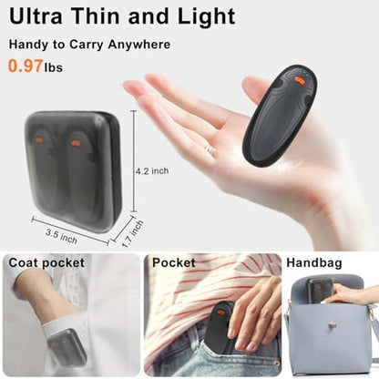 Hand Warmers: Rechargeable 2-Pack with Charging Case – Packaging