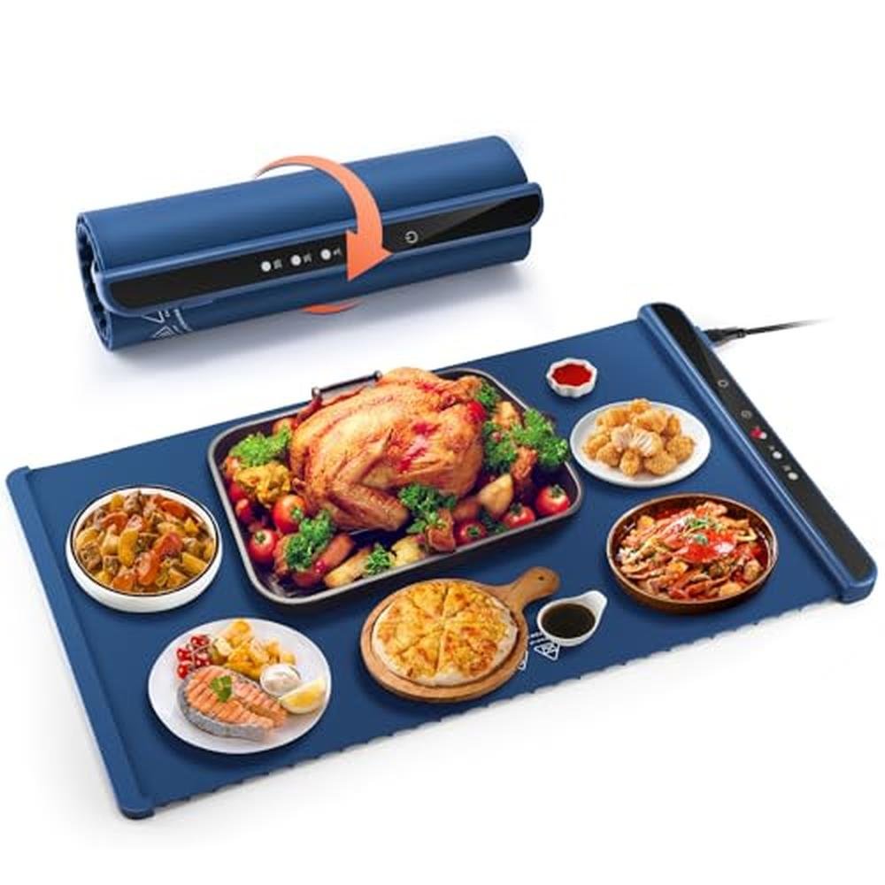 Food Warming: Electric Warming Mat for Kitchen – Front View