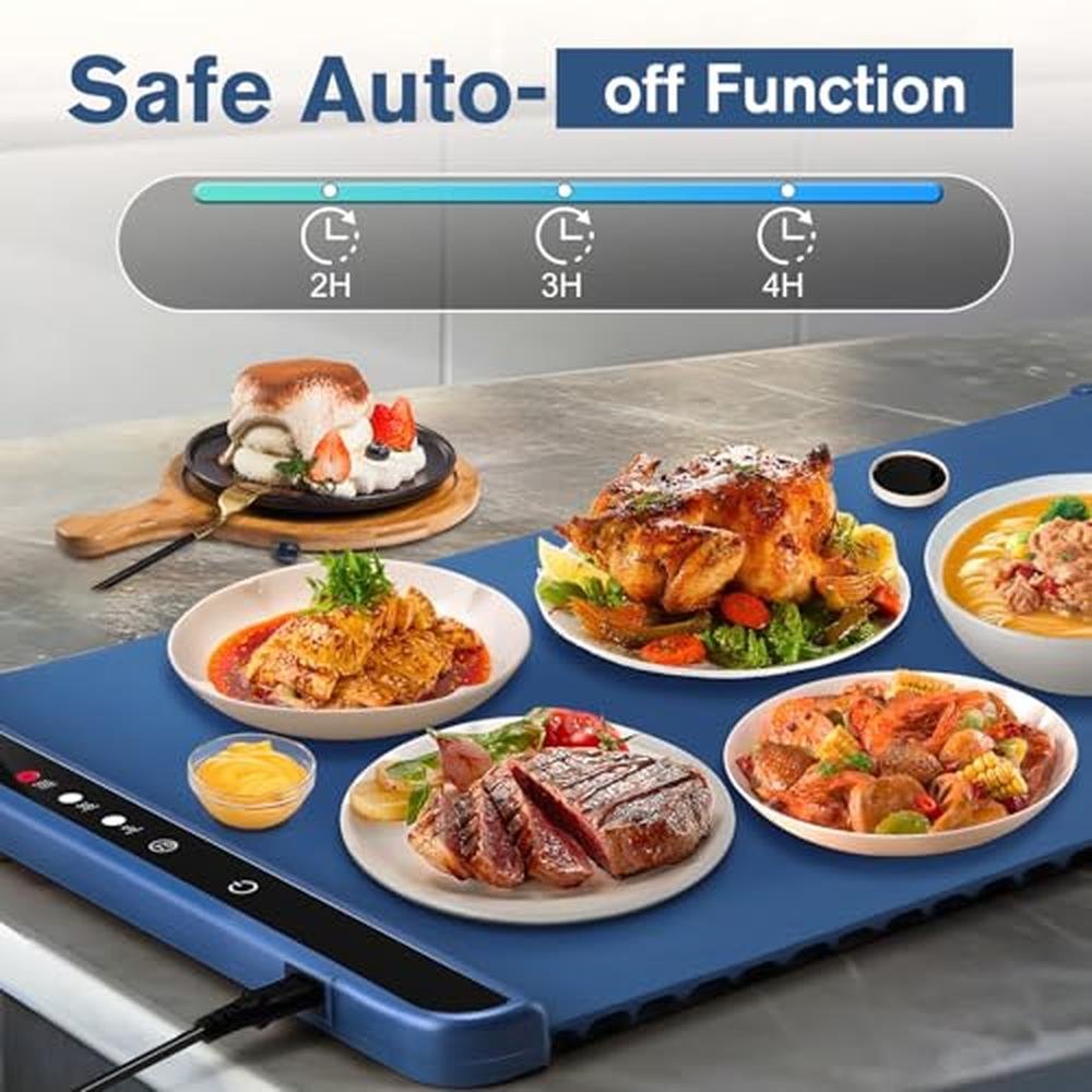 Food Warming: Electric Warming Mat for Kitchen – Close-up Detail