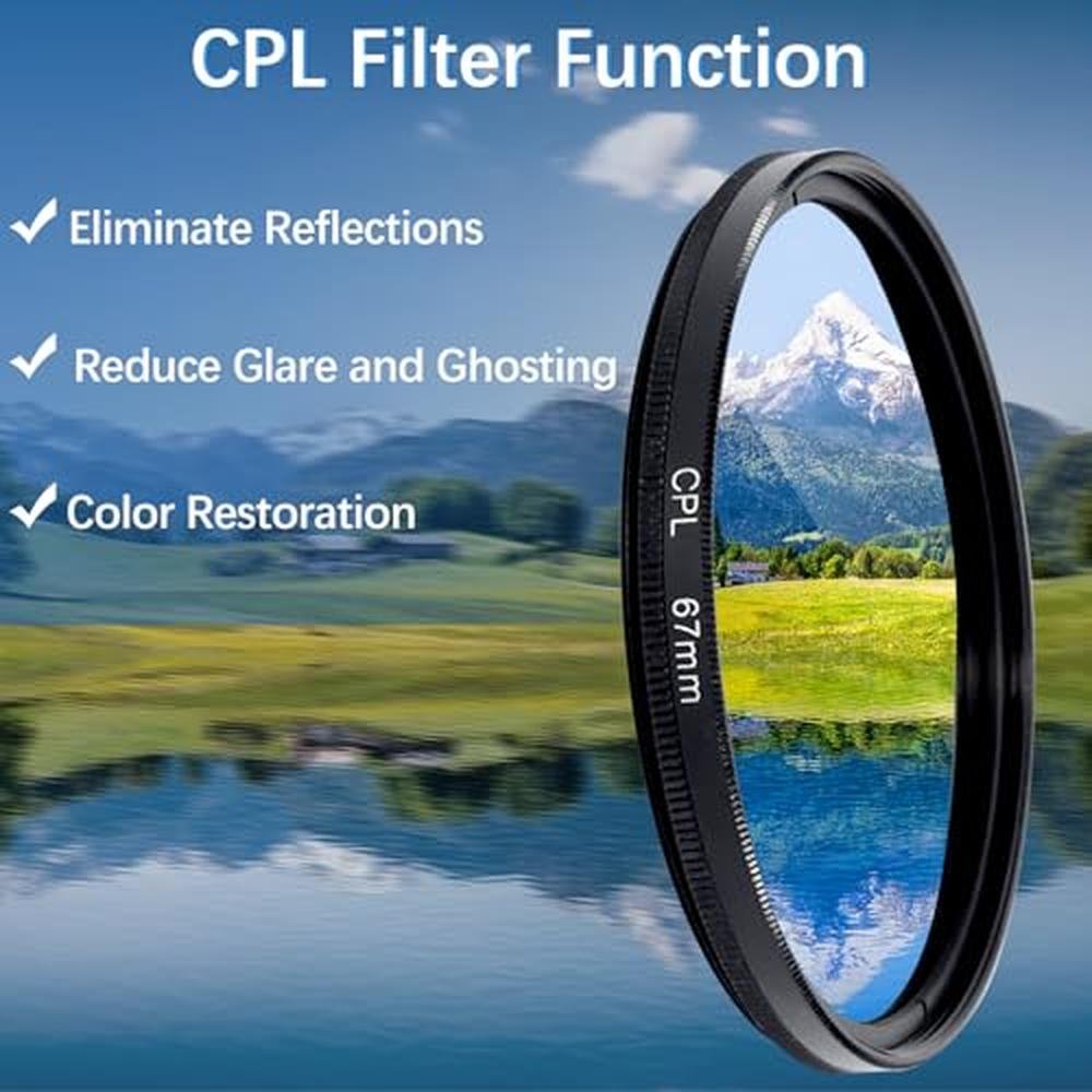 Filter Clip: 67MM CPL Filter for Smartphones – Close-up Detail