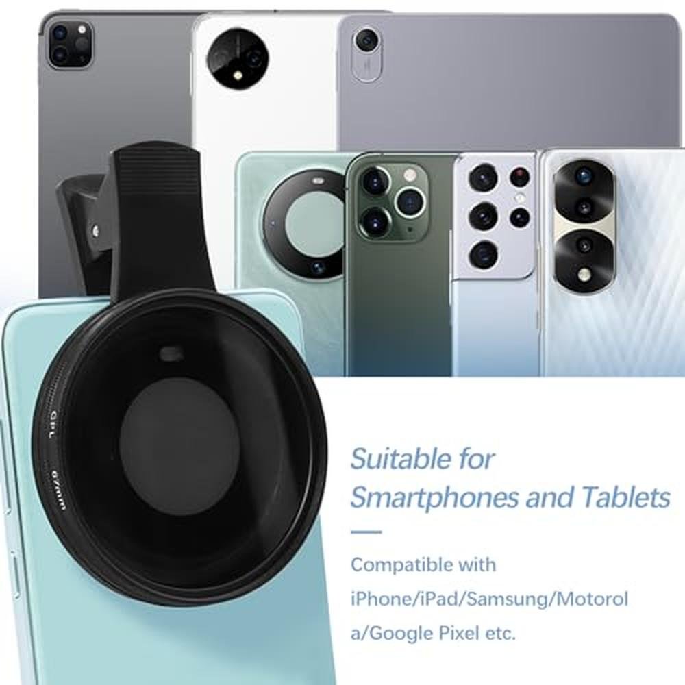 Filter Clip: 67MM CPL Filter for Smartphones – Packaging