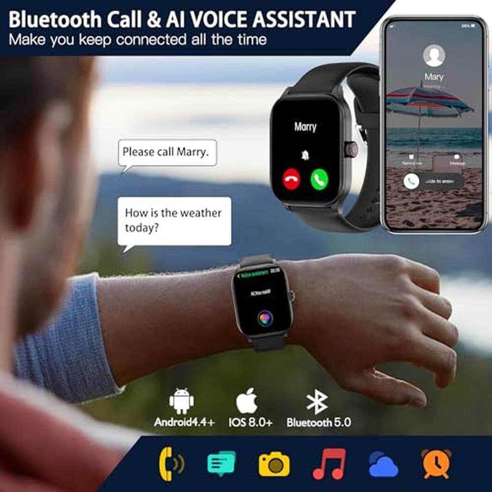 Smart Watch for Women: IP68 Waterproof Activity Tracker – Close-up Detail
