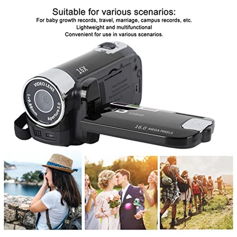 Camera Digital: Yunir Video Camera Camcorder 4K 30fps 48MP – Close-up Detail