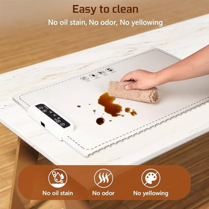 Phyles Electric Portable Warming Tray – Close-up Detail