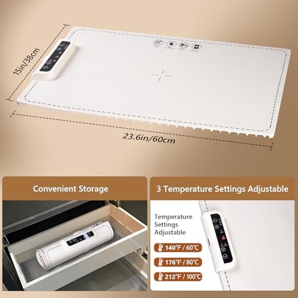 Phyles Electric Portable Warming Tray – In Use