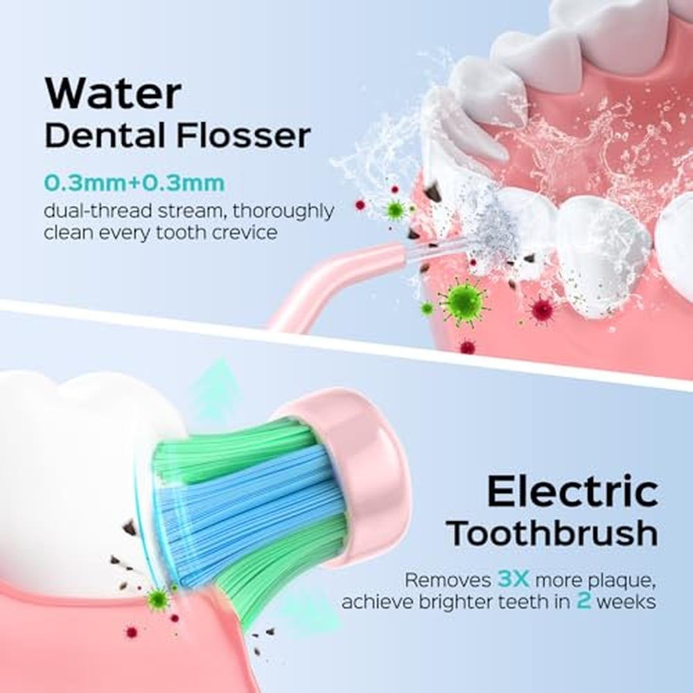 COSLUS Portable Water Flosser – Side View