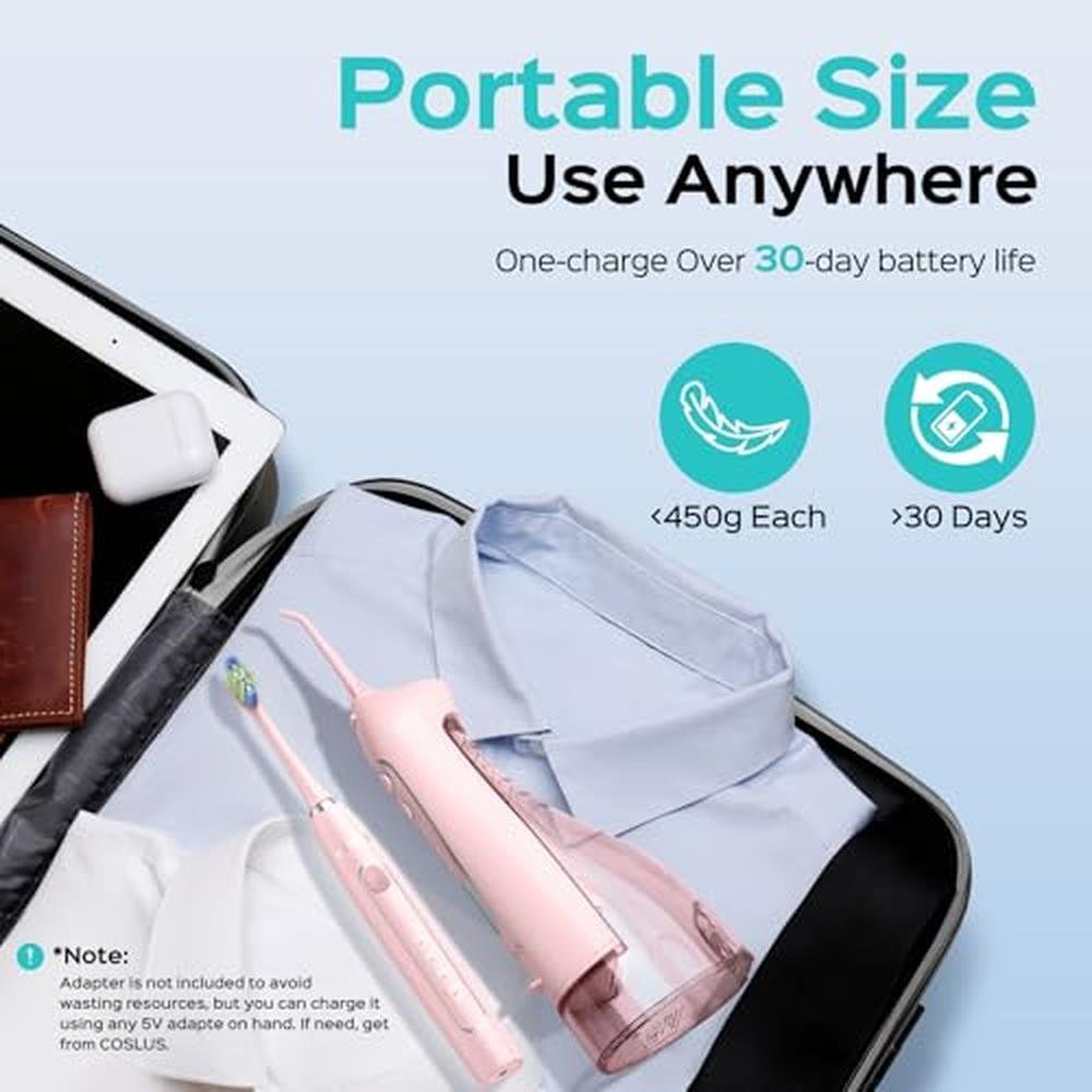 COSLUS Portable Water Flosser – Packaging