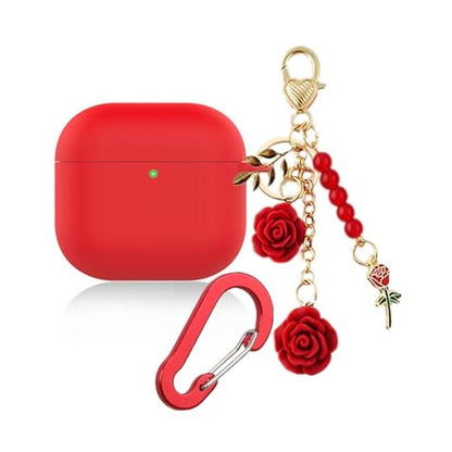 Case Airpods 4: Premium Silicone Shockproof Protective Cover – Front View