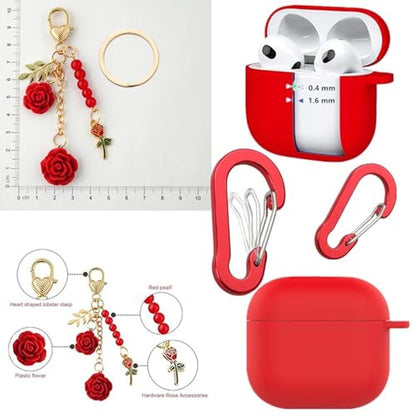 Case Airpods 4: Premium Silicone Shockproof Protective Cover – Side View