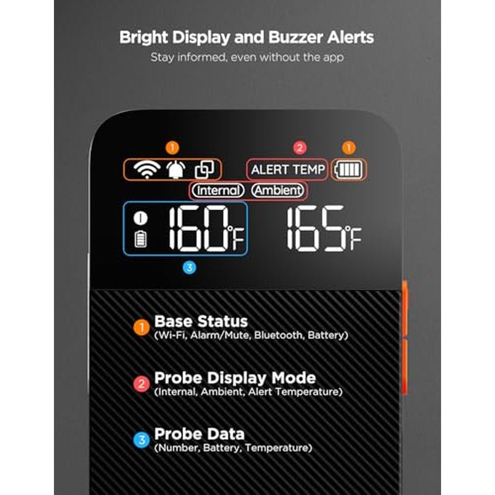 GoveeLife Bluetooth Wireless Meat Thermometer – Close-up Detail