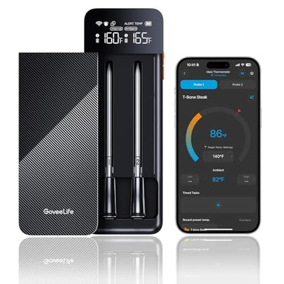 GoveeLife Bluetooth Wireless Meat Thermometer – Front View