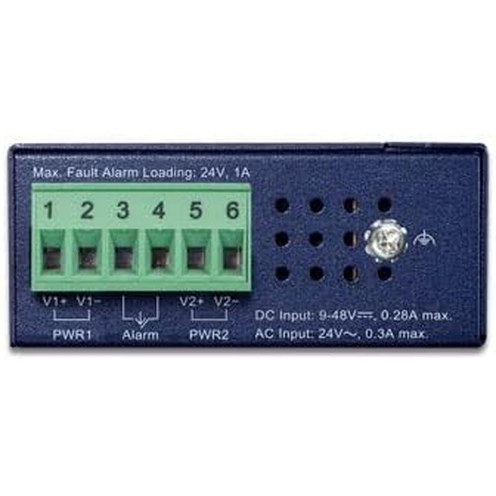 Planet IGS-500T: 5-Port 10/100/1000T Gigabit Ethernet Switch – Close-up Detail