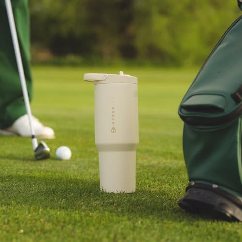 HydroJug Sport: 32oz Stainless Steel Tumbler with Straw – Packaging