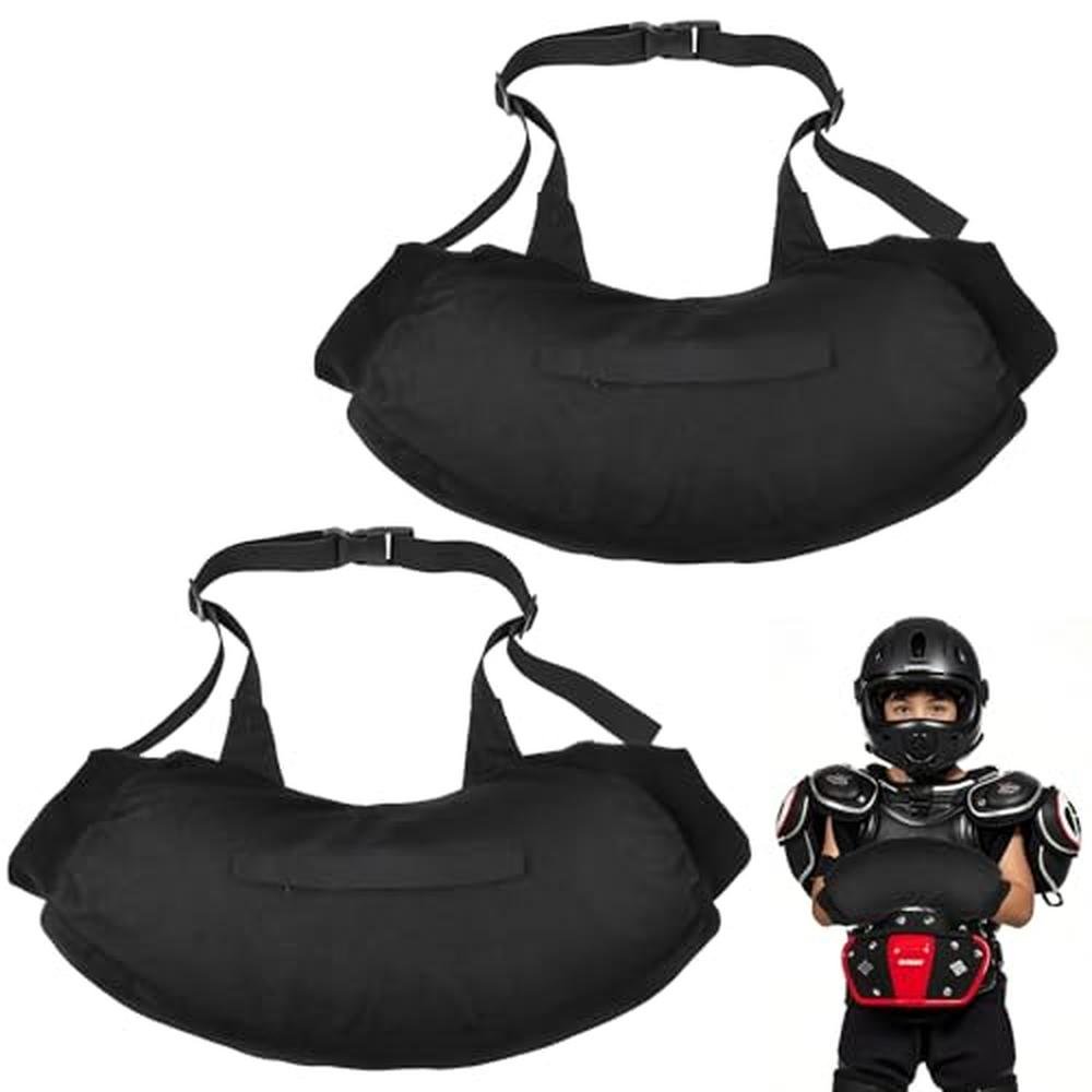 Football Hand Warmer Pouch: Premium Hand Warmer Bag – Front View