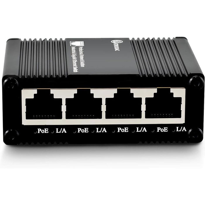 5 Ports Gigabit PoE Passthrough Mini Ethernet Switch 1 – Front View
