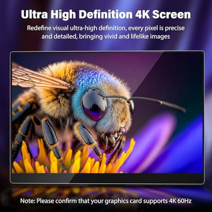 Portable Monitor: InnoView 14 Inch OLED 4K UHD 3840x2400 – In Use