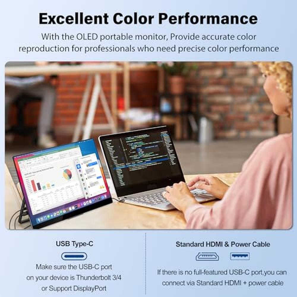 Portable Monitor: InnoView 14 Inch OLED 4K UHD 3840x2400 – Packaging