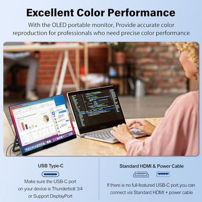 Portable Monitor: InnoView 14 Inch OLED 4K UHD 3840x2400 – Packaging