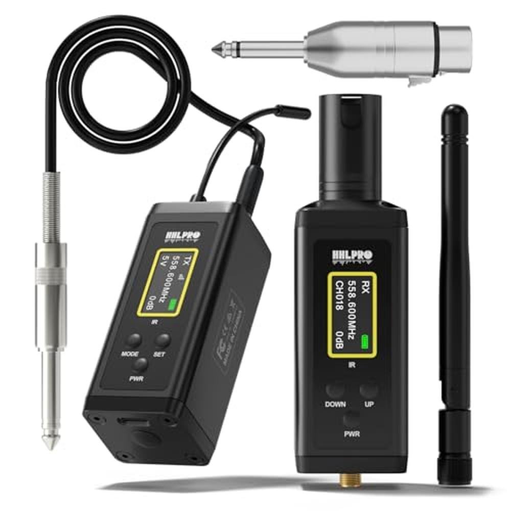 Guitar HHLPRO: HHLPRO UHF Wireless Guitar System with – Front View