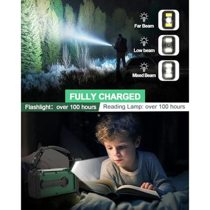 Crank Radio: Emergency Crank Radio 20000mAh Solar Hand – Packaging