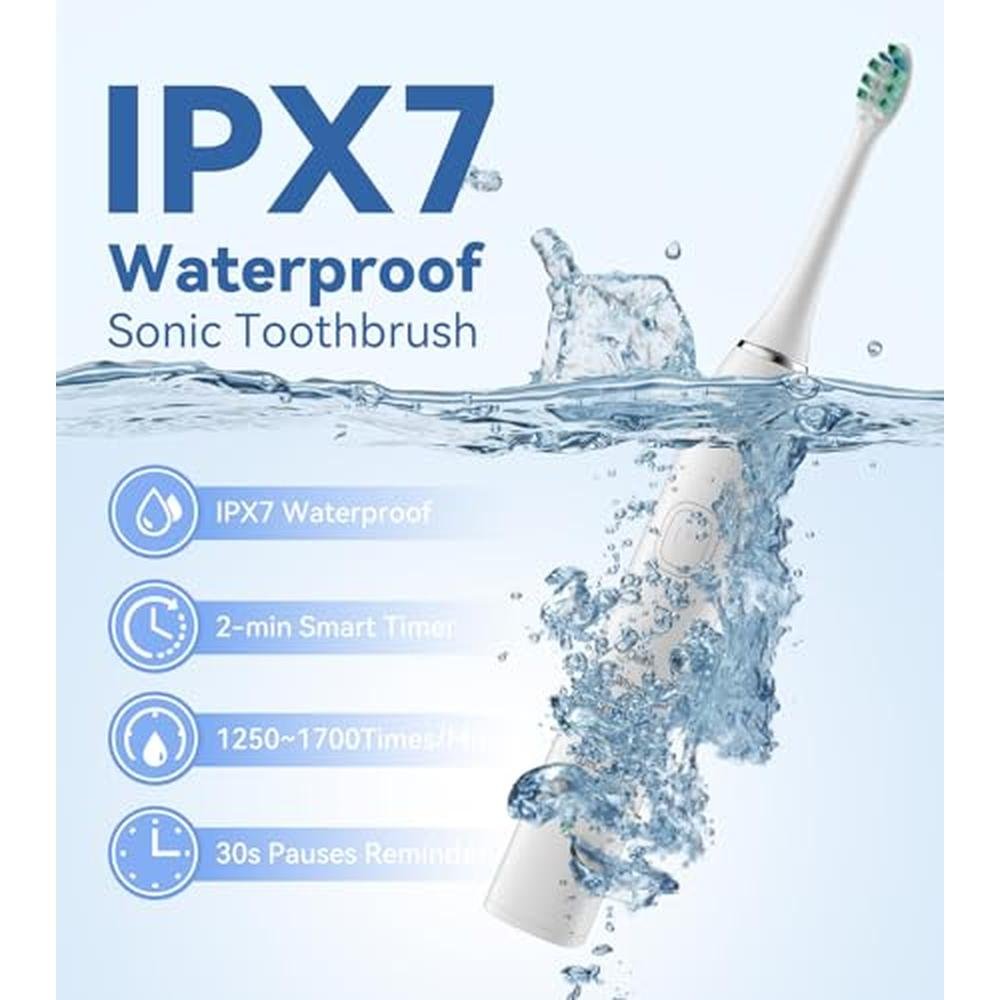 Water Flosser & Ultrasonic Electric Toothbrush Combo – Packaging