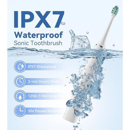 Water Flosser & Ultrasonic Electric Toothbrush Combo – Packaging