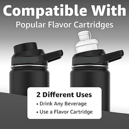 Stainless Steel Water Bottle: Insulated – Side View