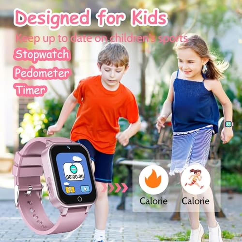 DERUI 1.5 Inches Kids Smart Watch – Side View