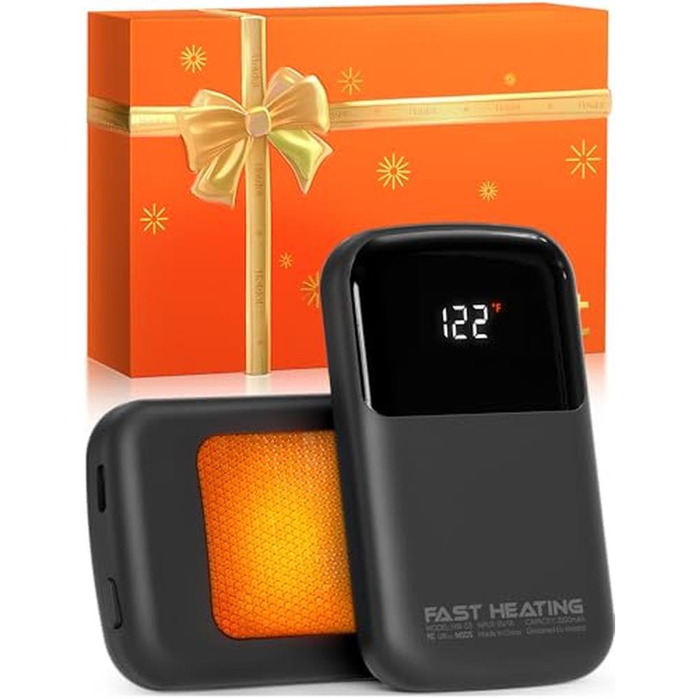 Hand Warmers: AI Rechargeable 2 Pack 3 Heat Levels – Front View