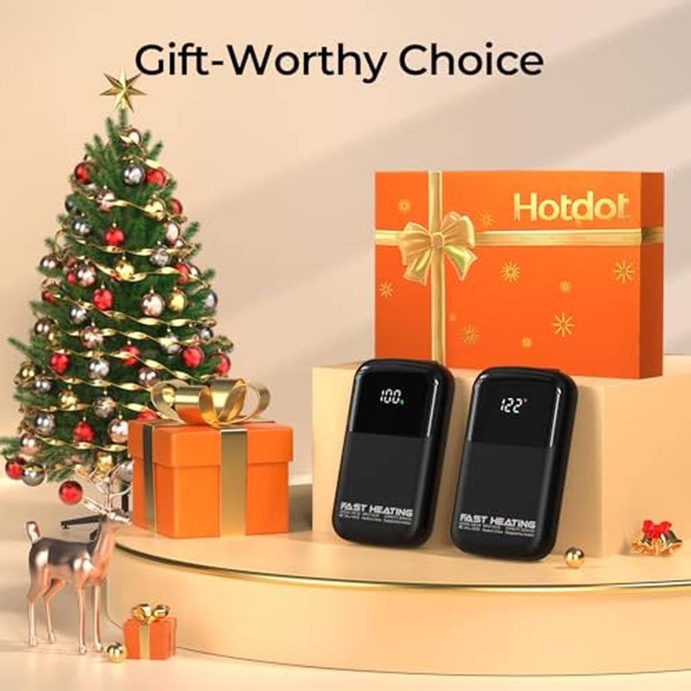 Hand Warmers: AI Rechargeable 2 Pack 3 Heat Levels – Side View