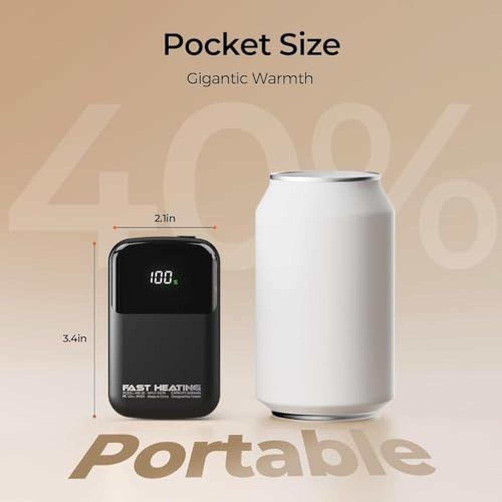 Hand Warmers: AI Rechargeable 2 Pack 3 Heat Levels – Packaging