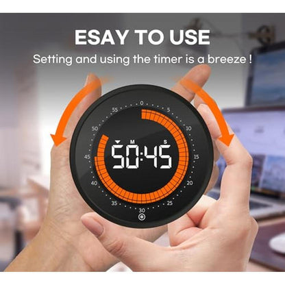 Visual Digital Timer for Autism ADHD Time Management – Close-up Detail