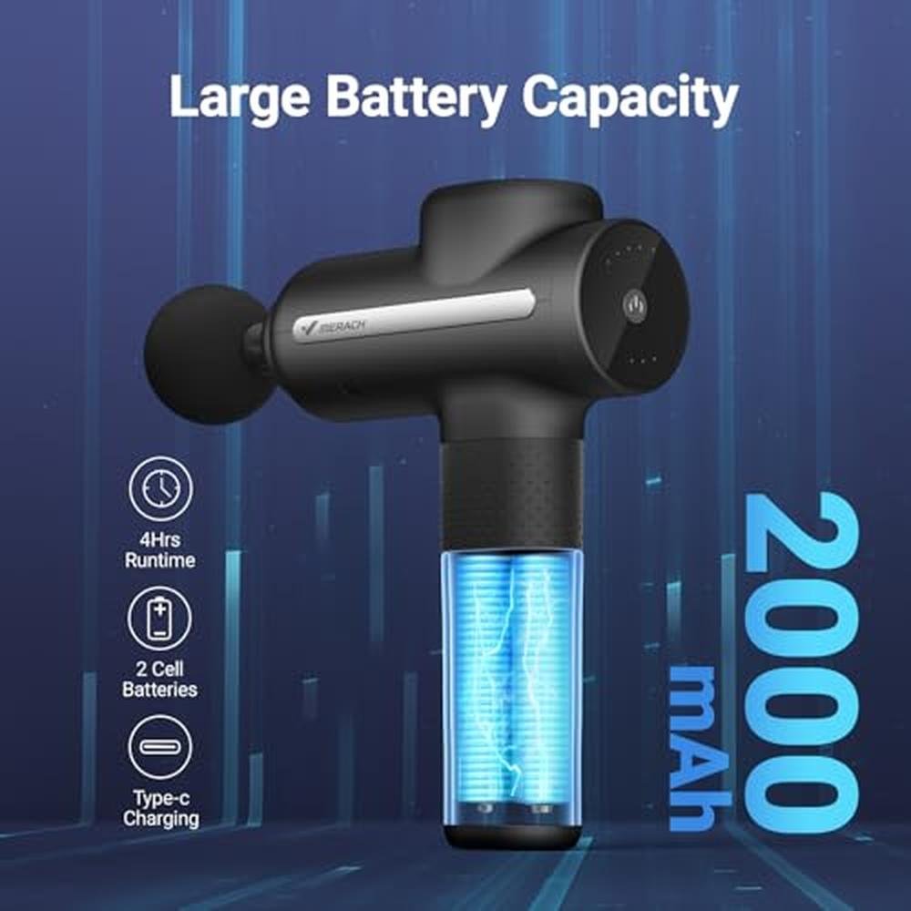 Massage Deep Tissue: MERACH Massage Gun Percussion Massager – Packaging