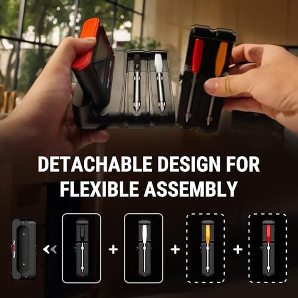 Thermometer BBQ: TempSpike Wireless Meat Thermometer – In Use
