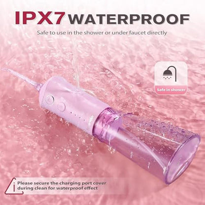 Water Dental Flosser: TOVENDOR Rechargeable Oral Irrigator – Close-up Detail