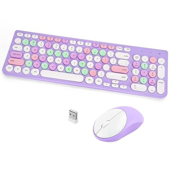Wireless Keyboard Mouse Combo – Front View