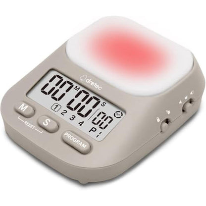 Pomodoro Time Management: Dretec Large Button Interval – Front View