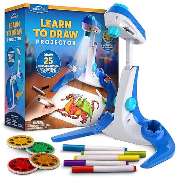 Projector Draw: Blue Marble Learn to Draw Projector Kids – Front View