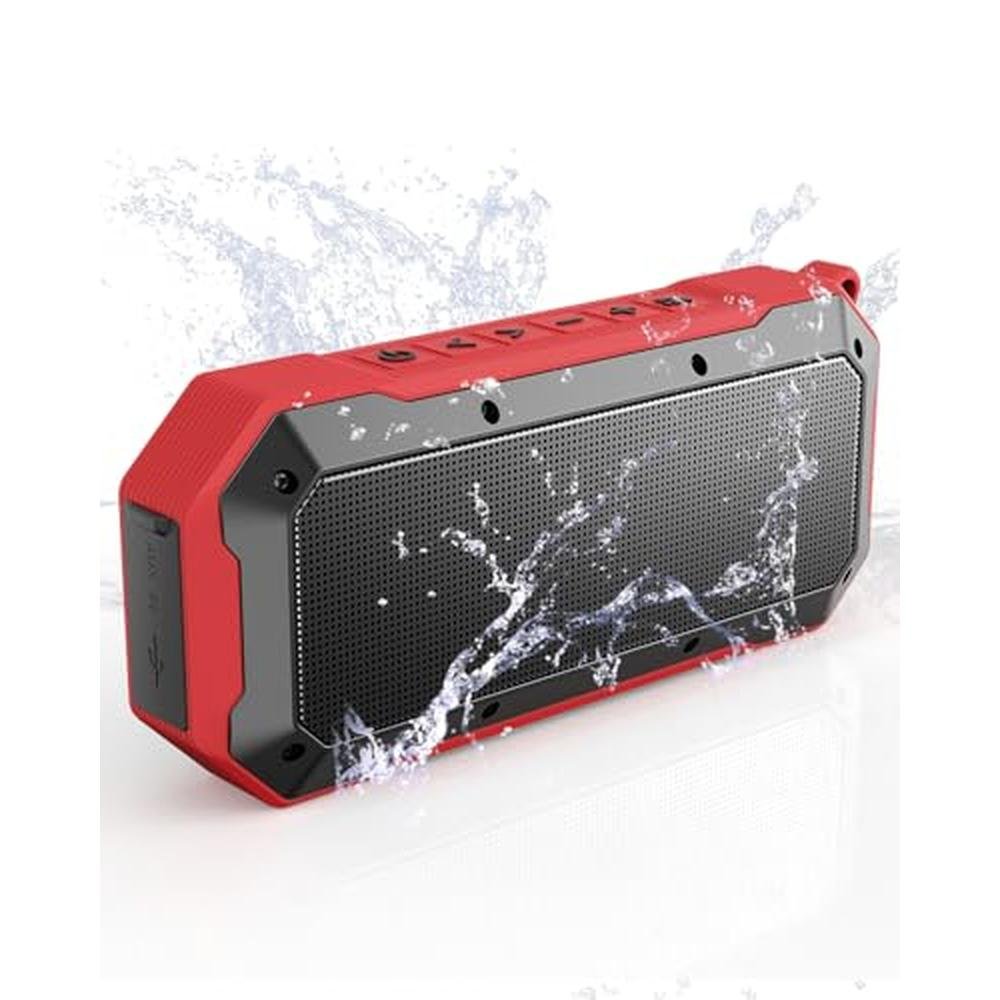 Wireless Speaker: Qozybuds Bluetooth Jobsite Speaker with – Front View