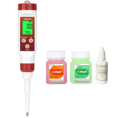 Digital pH Meter for Food: pH Test Pro – Front View