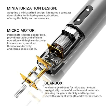 Screwdriver Electric: ANVANNA Electric Screwdriver Set – Close-up Detail