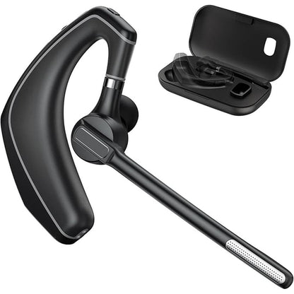 Wireless Bluetooth Headset for Work With Built-in – Front View