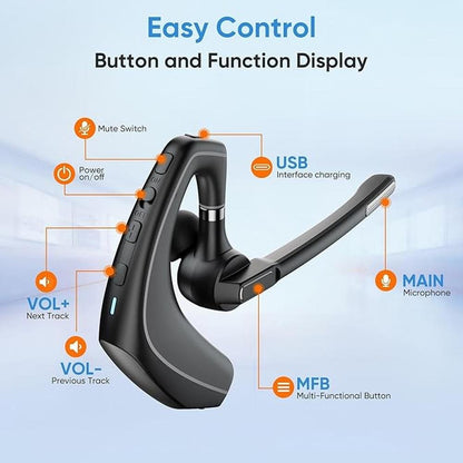 Wireless Bluetooth Headset for Work With Built-in – Packaging
