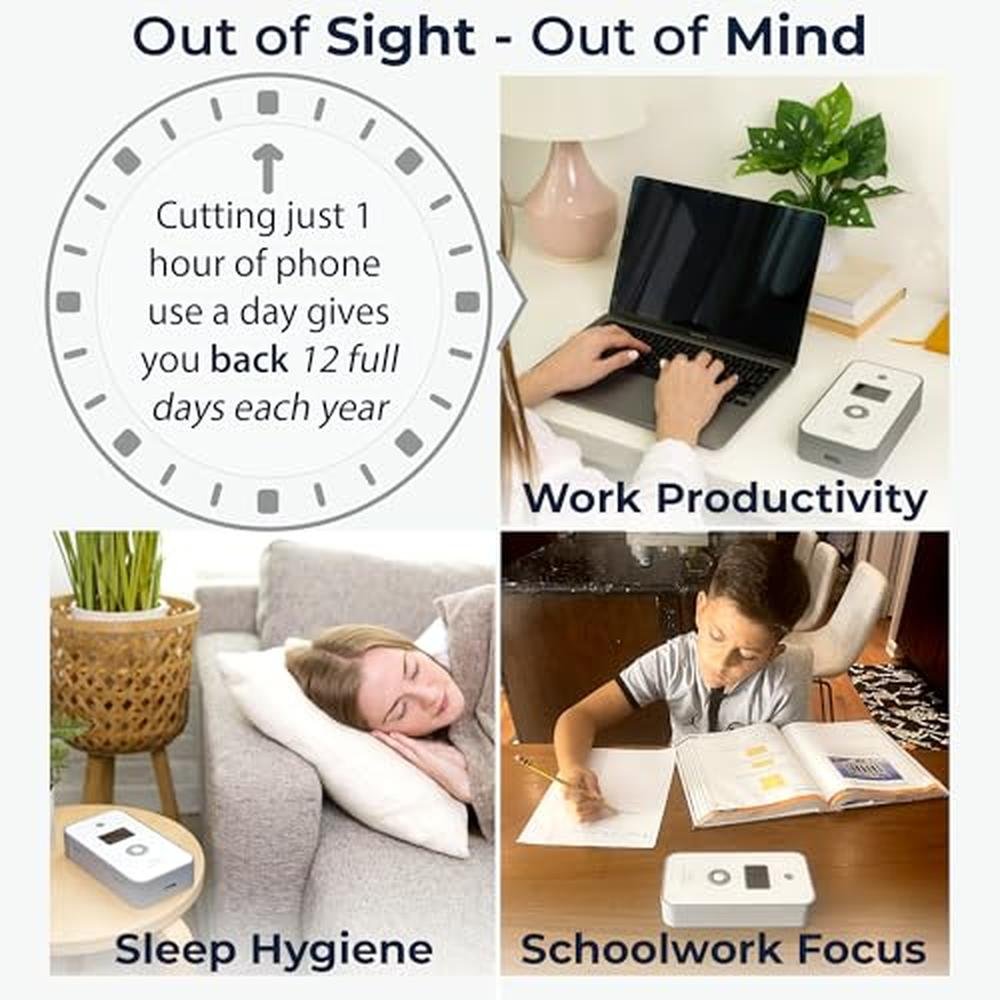 Mindsight Personal Timed Lock Box – In Use