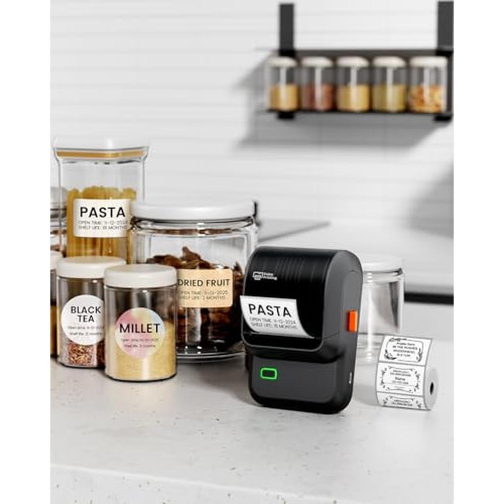 Label Maker: M100 Address Label Maker Machine – Side View