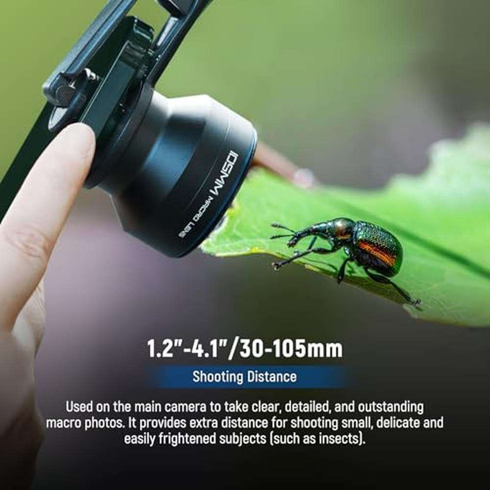 Macro Lens: Neewer 105mm Macro Lens with 17mm Thread Phone – Close-up Detail