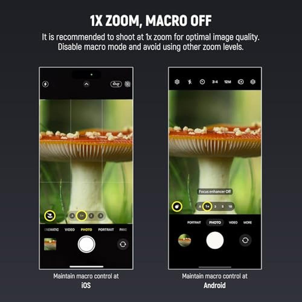 Macro Lens: Neewer 105mm Macro Lens with 17mm Thread Phone – In Use